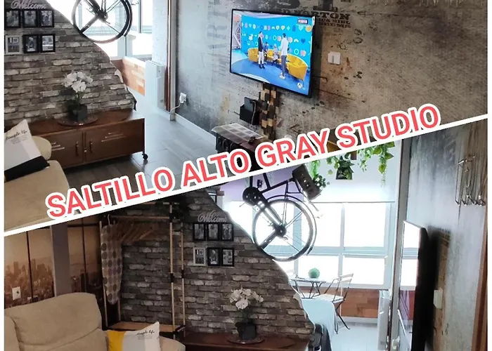 Saltillo Alto Gray Studio. Vistas Al Mar Y Piscina