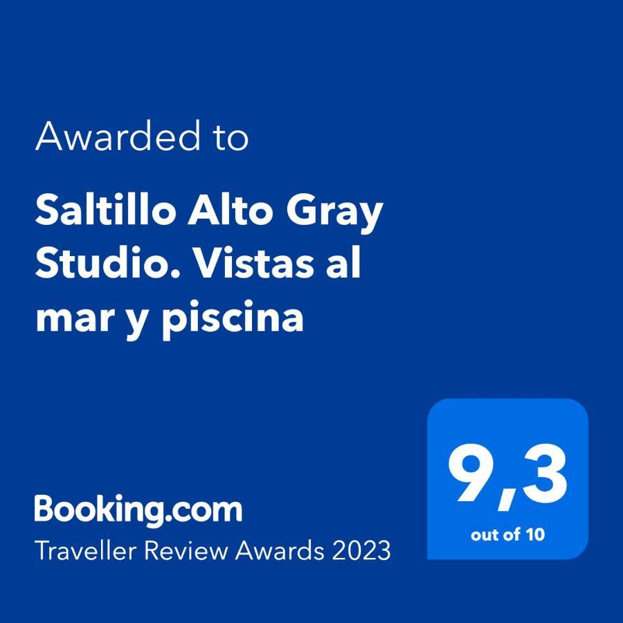Saltillo Alto Gray Studio. Vistas Al Mar Y Piscina Apartment *