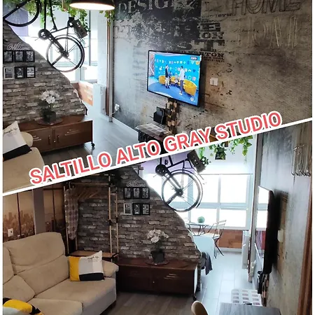 Saltillo Alto Gray Studio. Vistas Al Mar Y Piscina Torremolinos Buitenkant foto